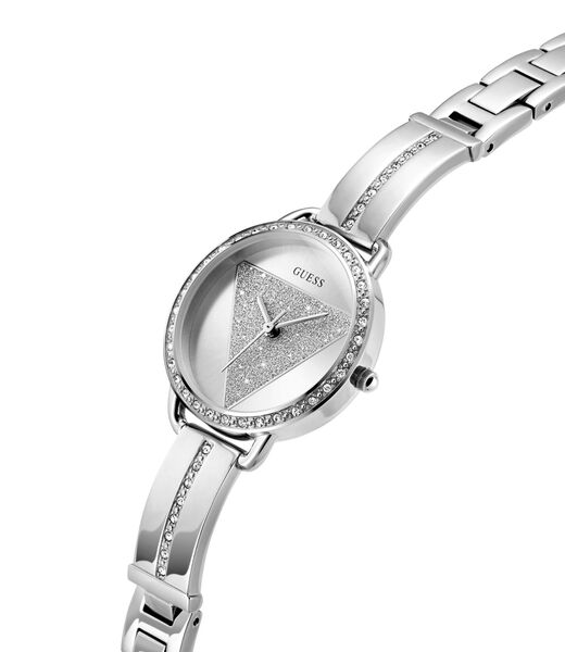 Ladies Silver Tone Analog Watch