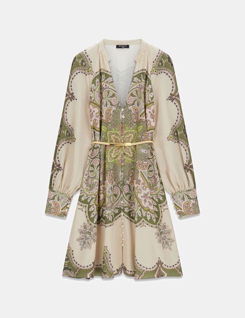 Khlifia fit & flare dress