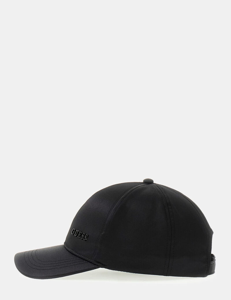 Satin baseball cap