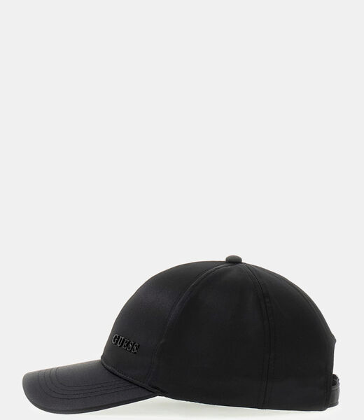 Satin baseball cap