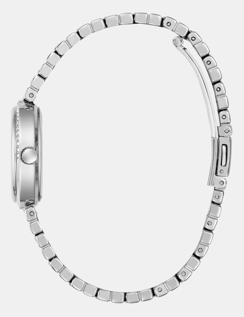 Ladies Silver Tone Analog Watch