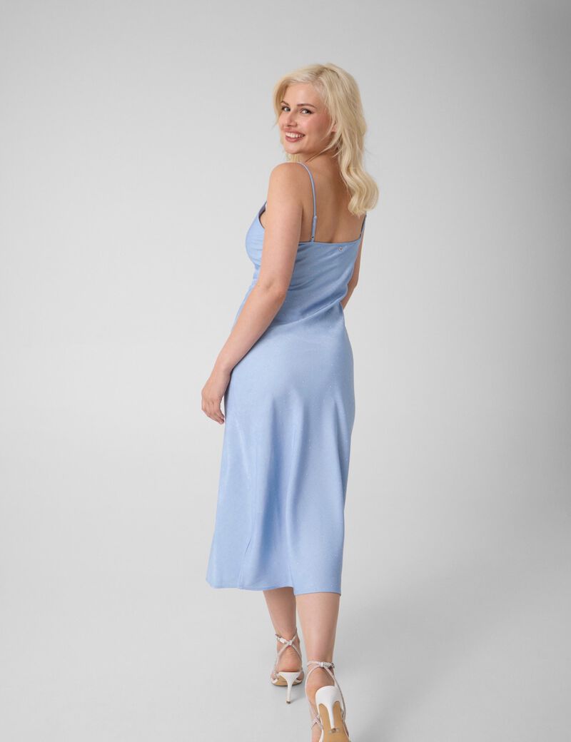 Rhinestones midi dress