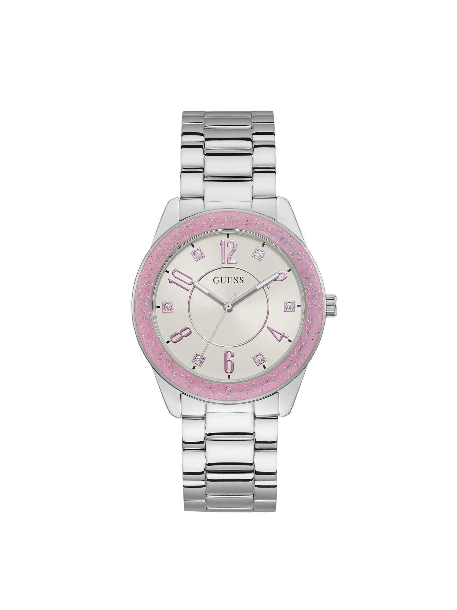 Guess glitter watch clearance
