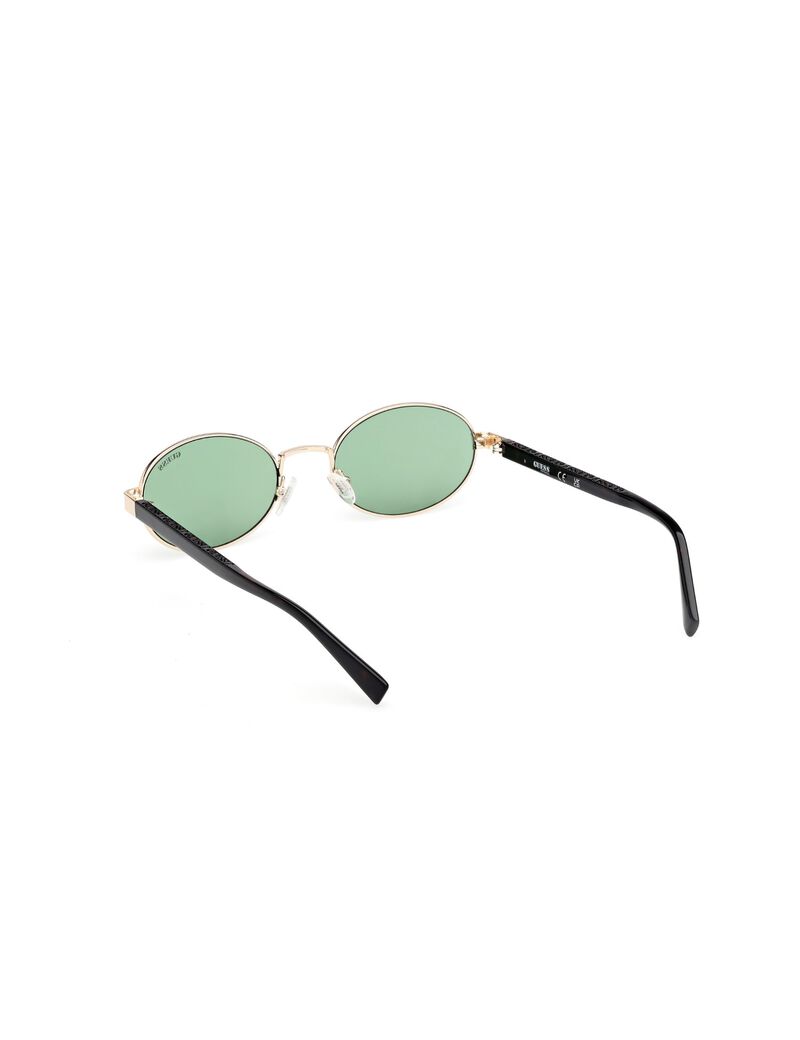 Oval full rim sunglasses