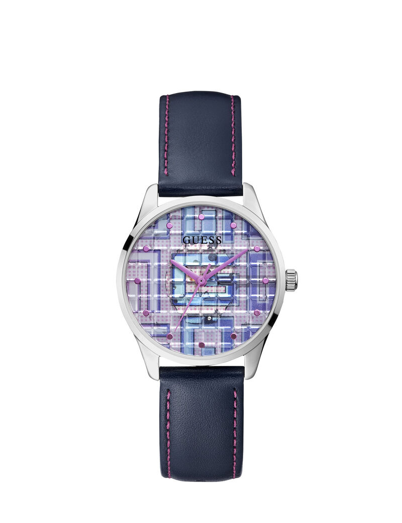 ساعة انالوج متعددة الألوان