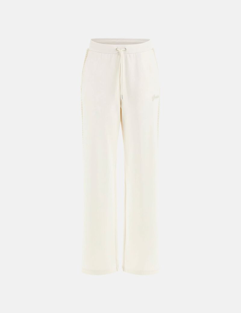 Wide-leg palazzo sweatpants