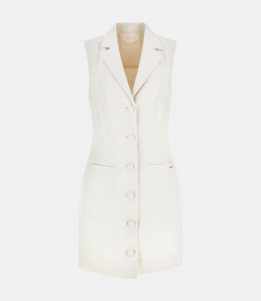 Bodycon crepon mini dress