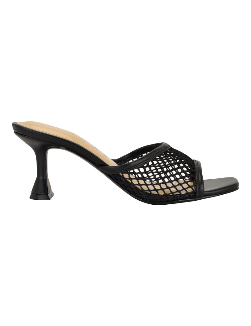 Kebba Mesh Squared Toe Slip-On Dress Sandals