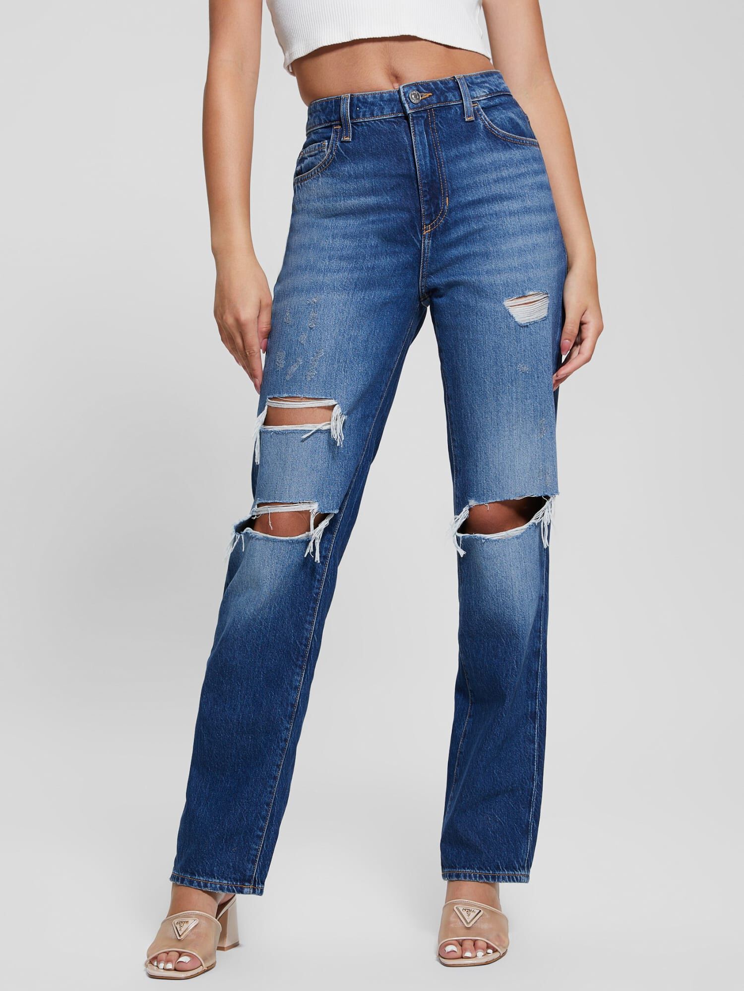 Shop GUESS Online Relaxed Straight