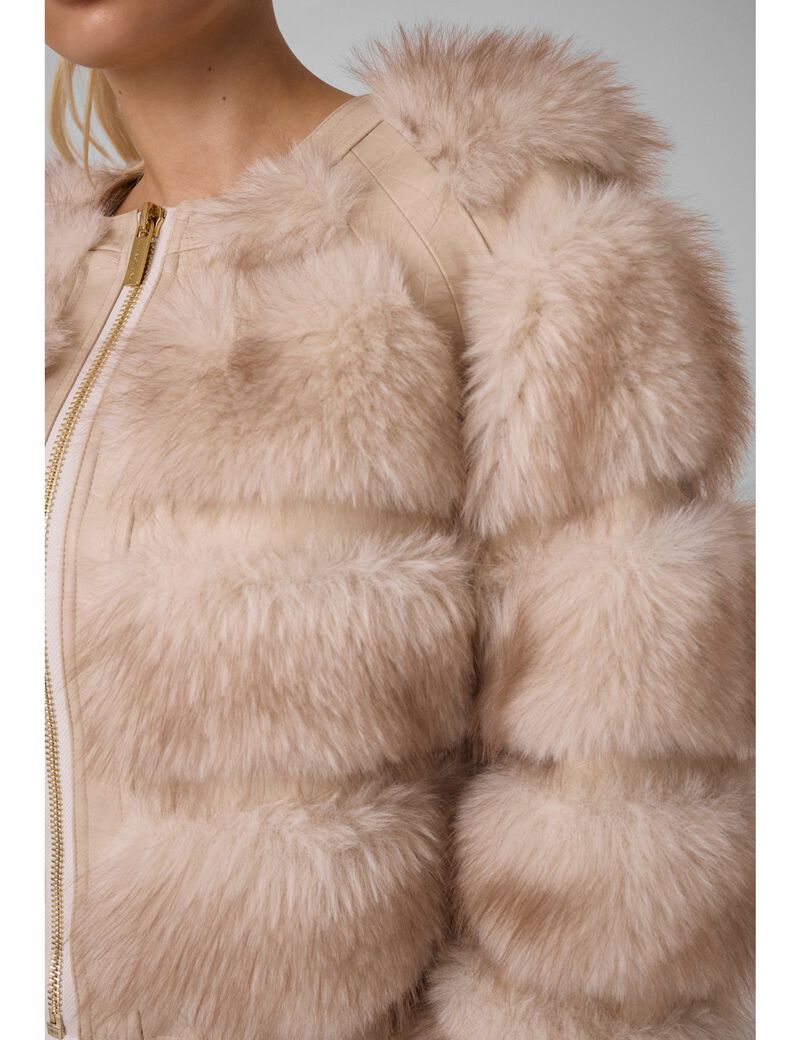جيس marciano faux fur