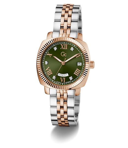 Gc Flair Coussin Lady mid size metal watch