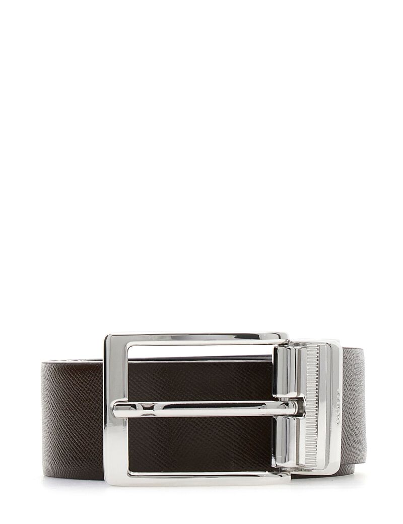 Milano Saffiano Leather Belt
