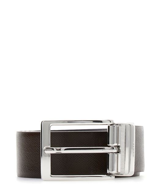 Milano Saffiano Leather Belt
