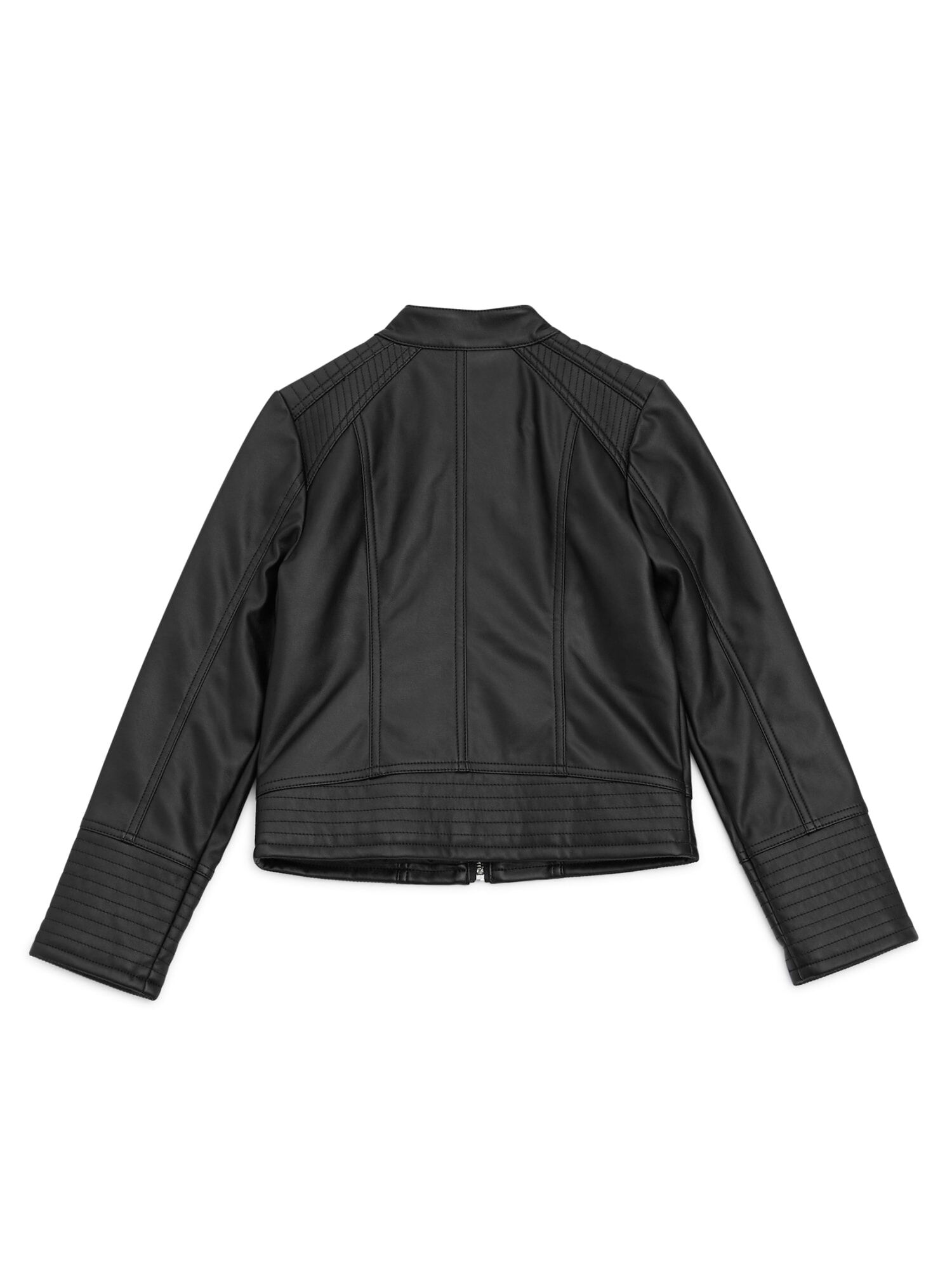 Guess faux leather jacket womens sales