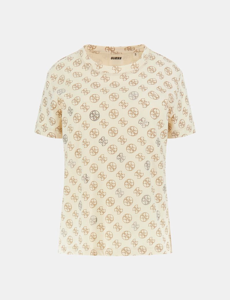 تي شيرت بشعار 4G بالكامل