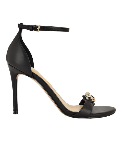 Kabrina Open Toe Ankle Strap Stiletto Heel Sandals