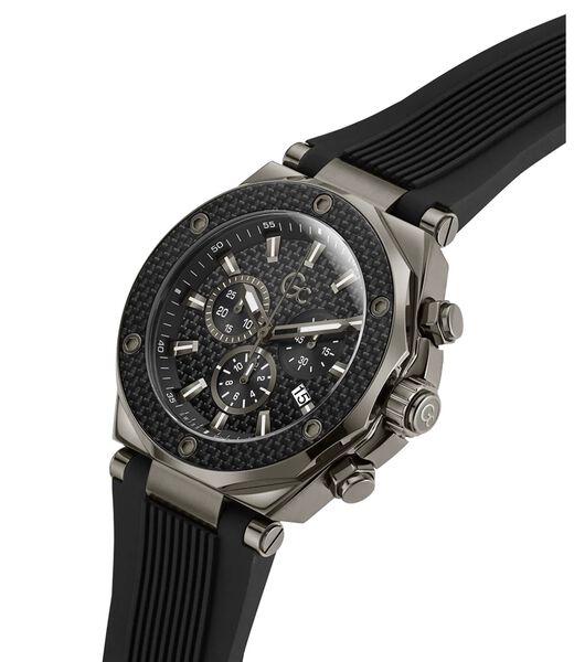 Gc Legacy chrono silicone watch
