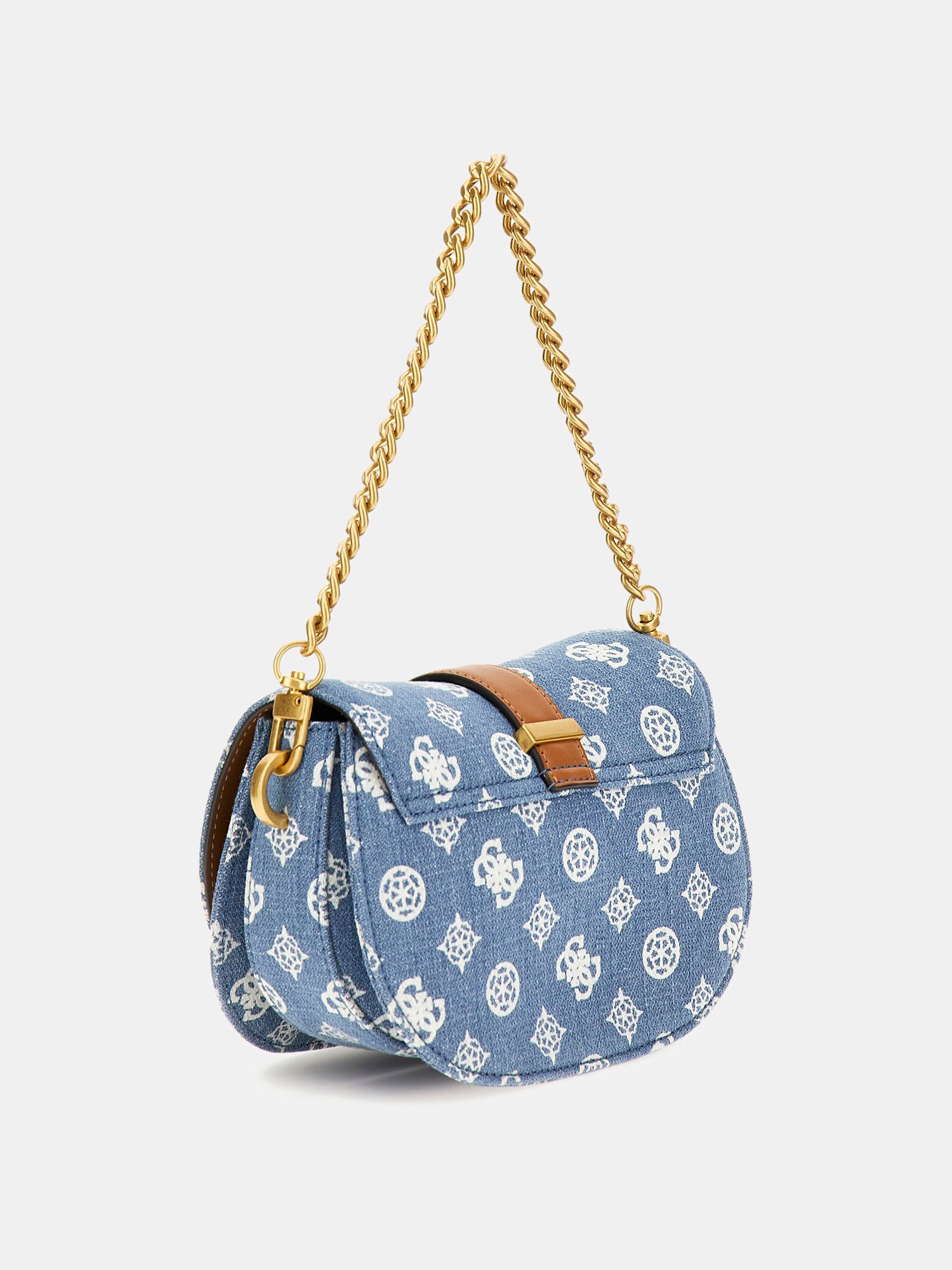 Shop GUESS Online Kuba mini crossbody flap