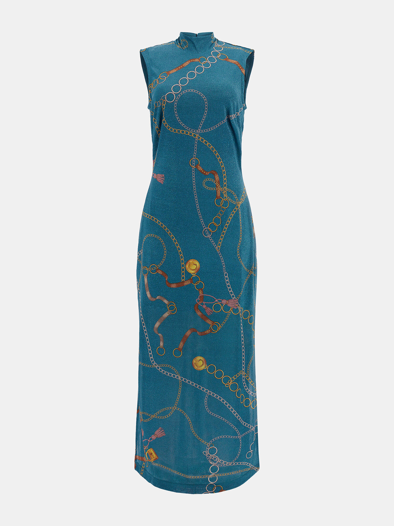 Shop GUESS Online Pink Nautical Maxi Dress