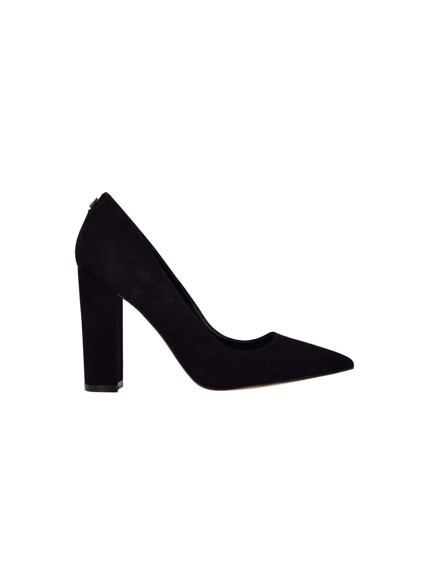 Block Heel Pointy Toe Pump
