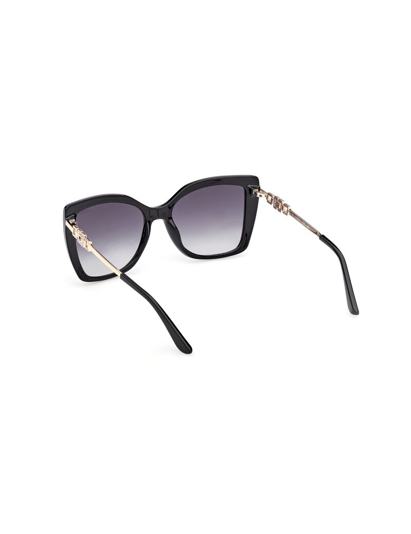 guess geometric sunglasses