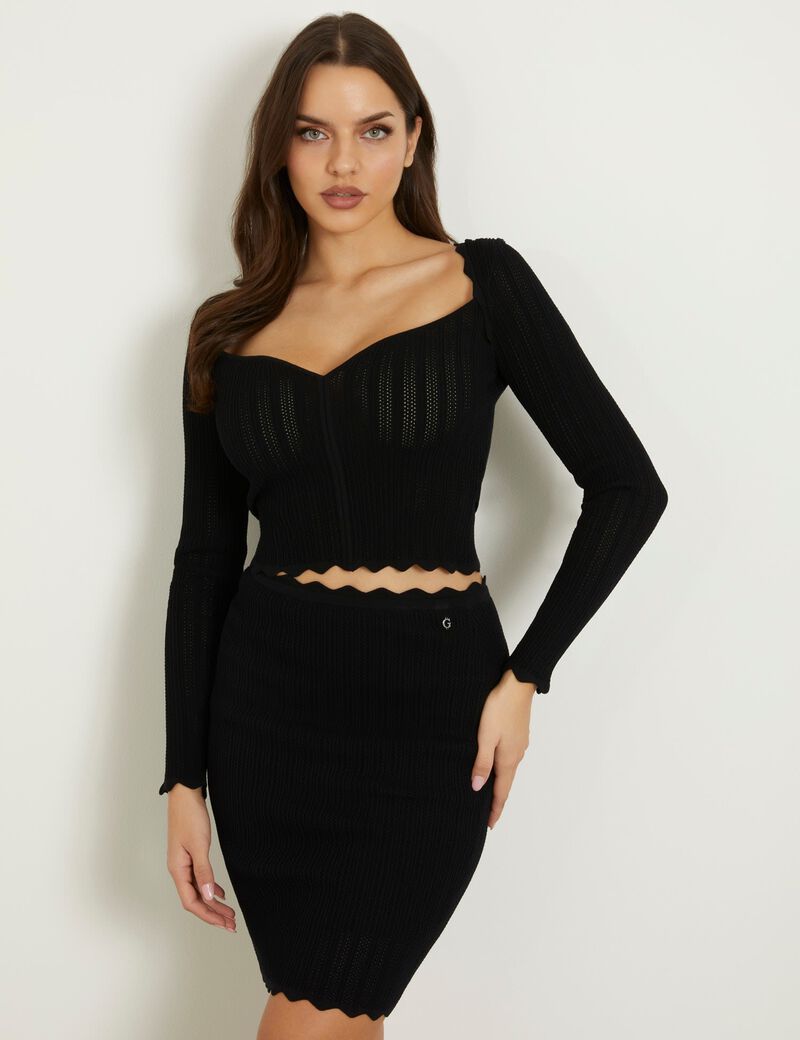 سترة منسوجة بوينتيل