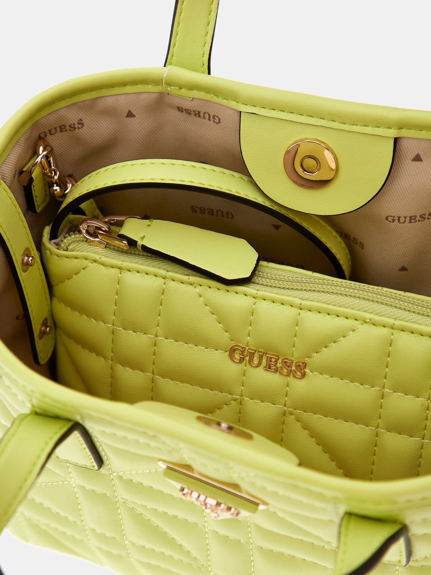 Latona quilted mini shopper