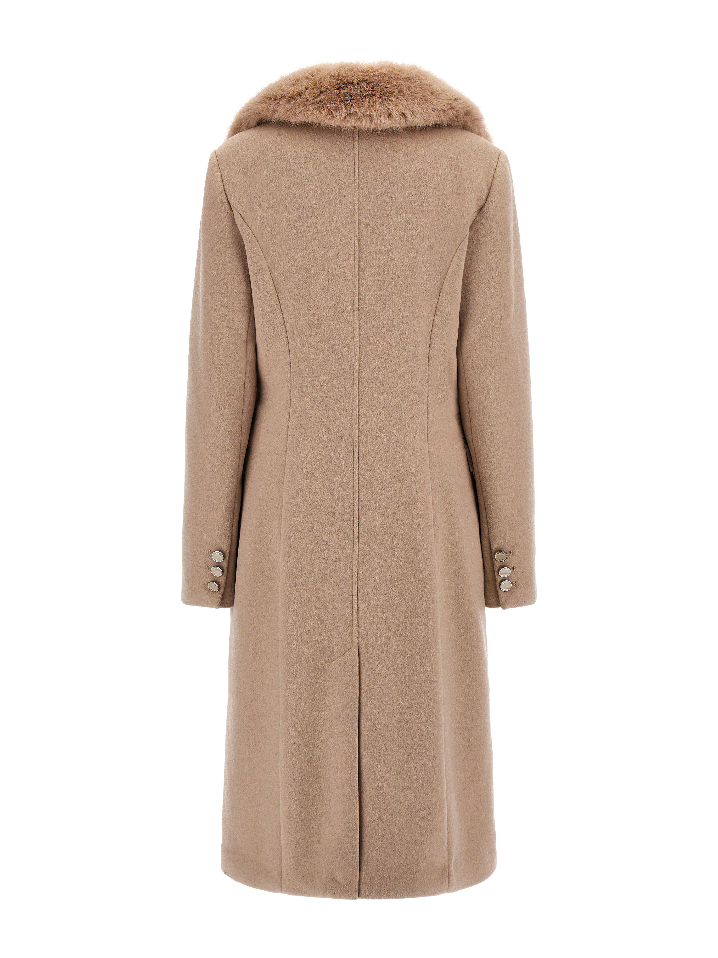 Shop GUESS Online Wool Blend Coat