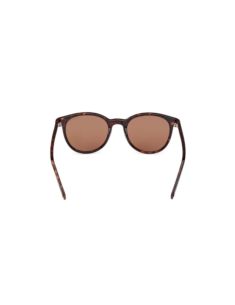 Injected Sun Glasses M Dark Havana Brown