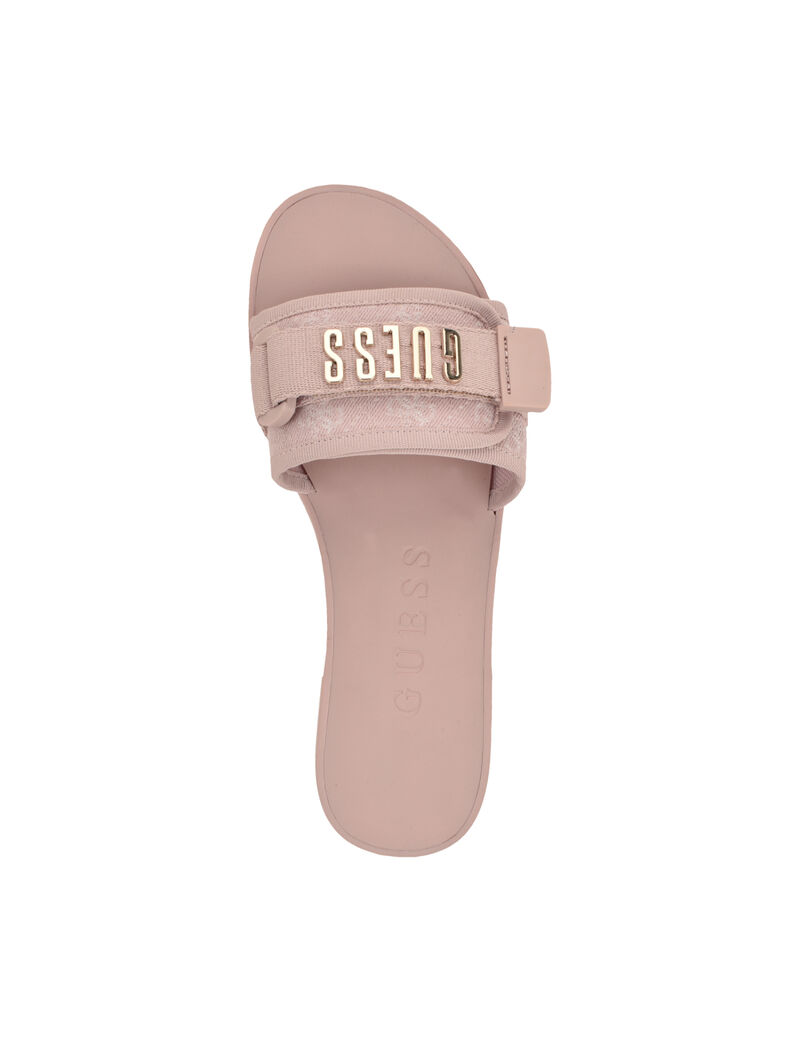 guess elyze 4g logo sandal