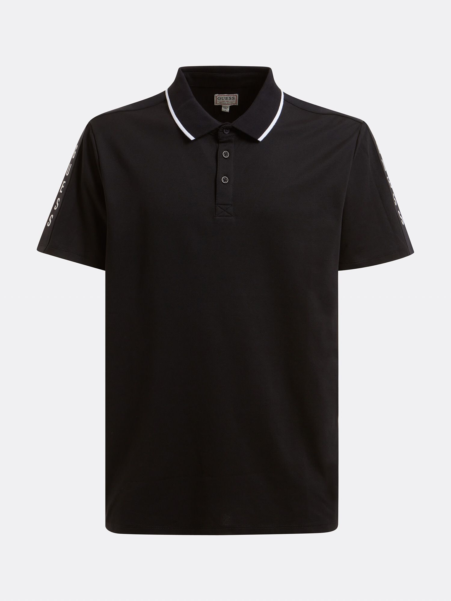 Guess black and white shirt 2025