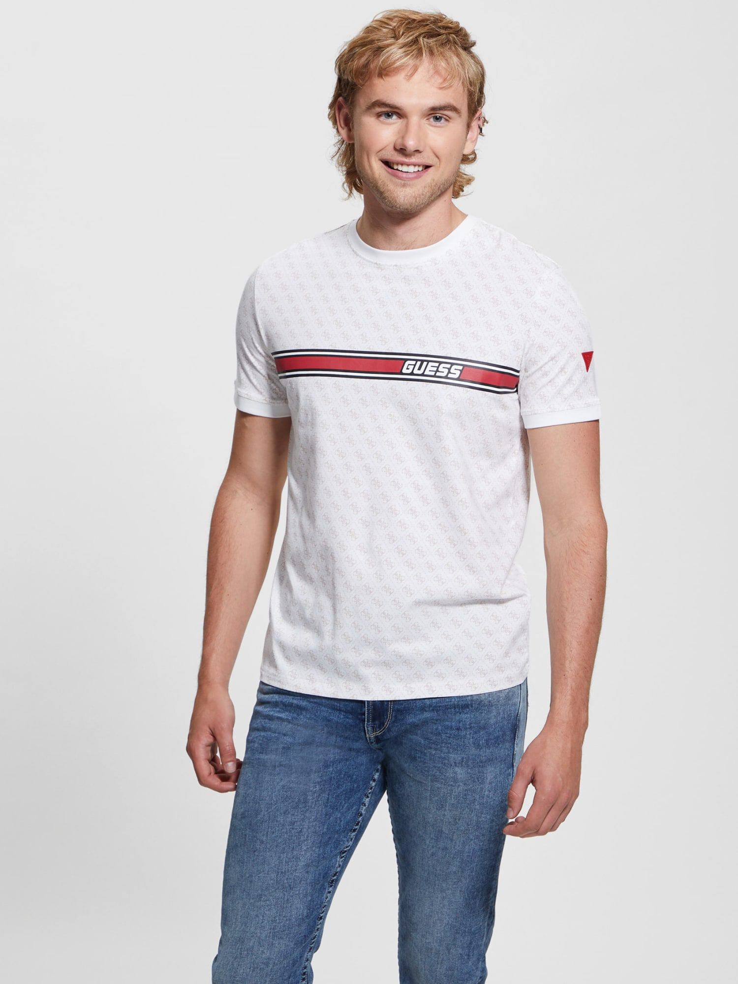 Guess t deals shirt online