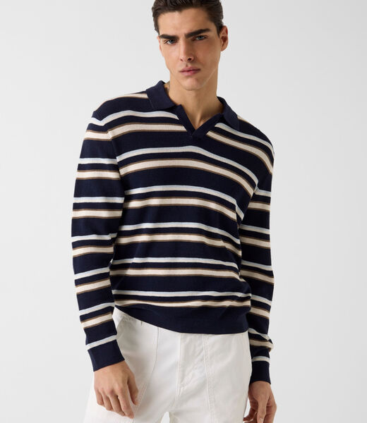 SS KNITTED BOWLING KNIT TOP