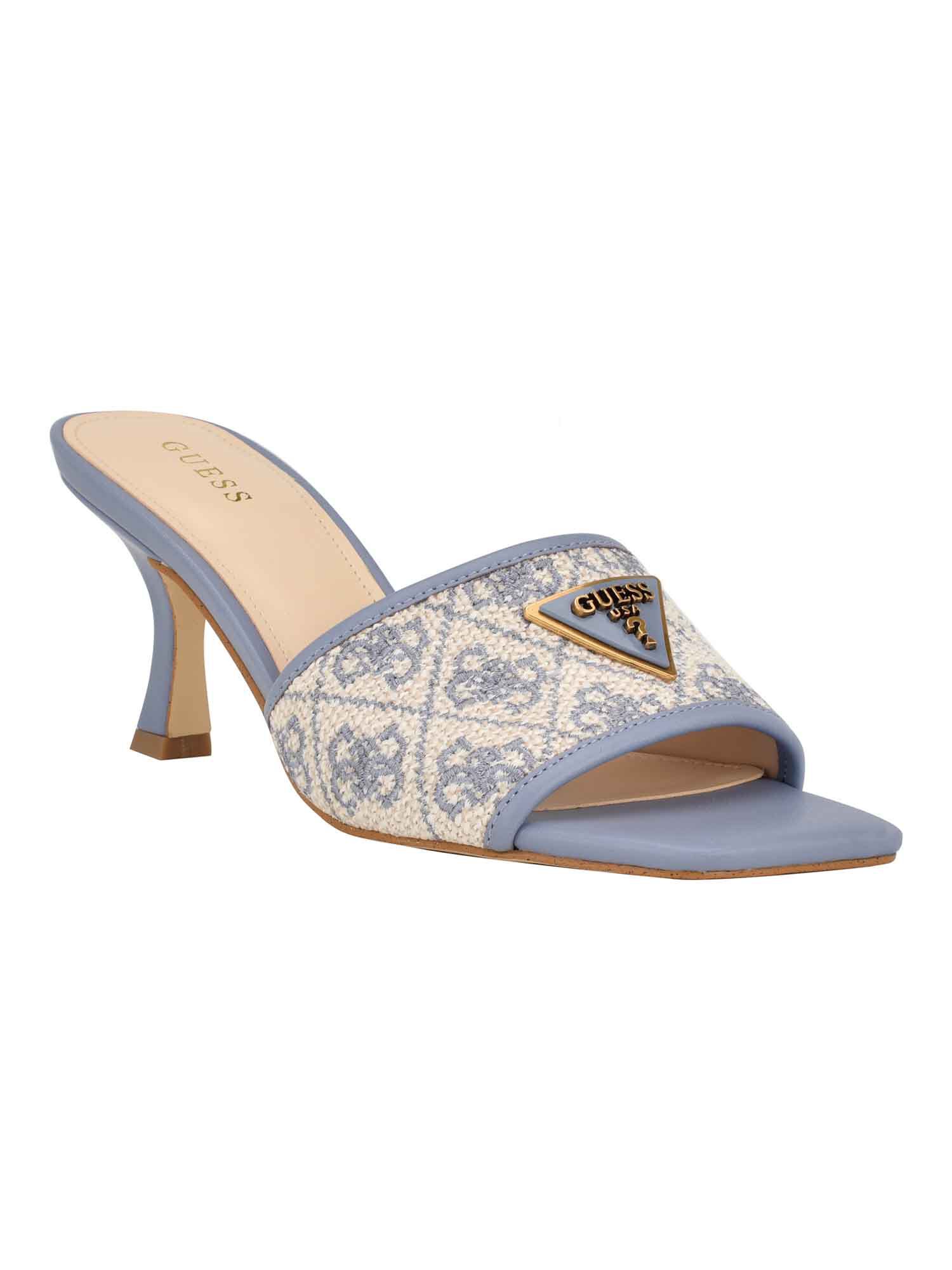 Guess blue sandals discount