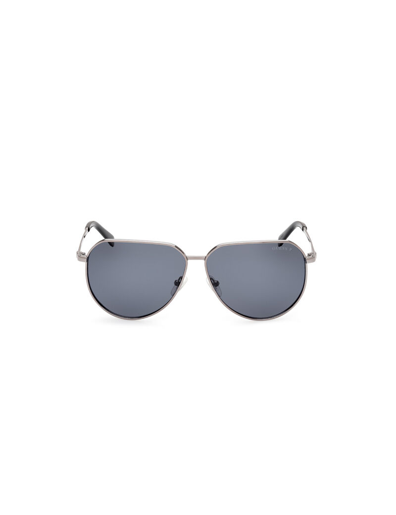 SHINY GUNMETAL / SMOKE POLARIZED