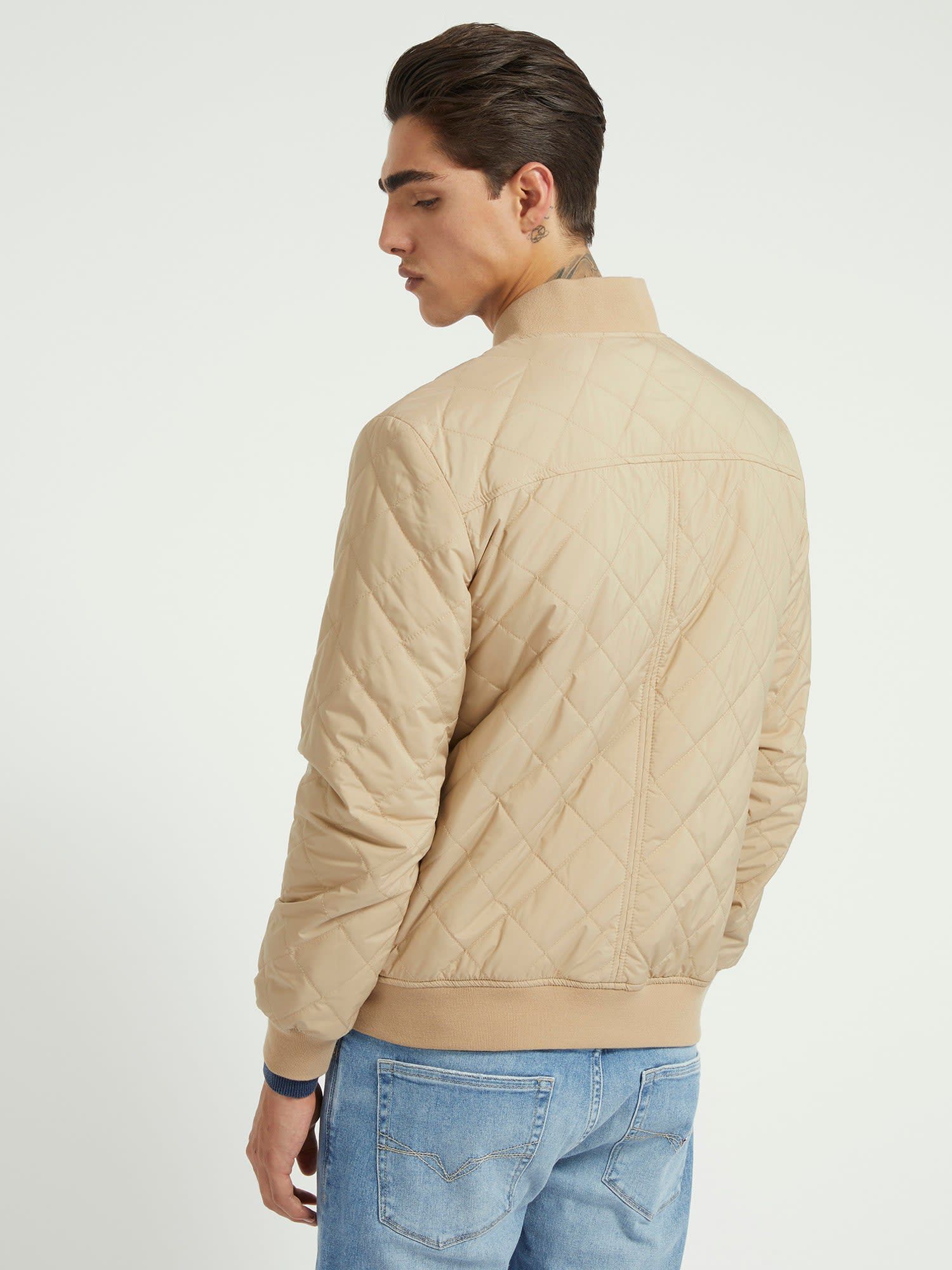 Shop GUESS Online Reversible Bomber Jacket