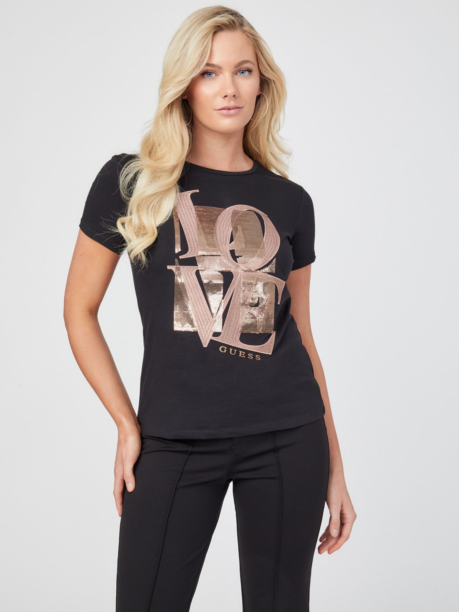 Guess graphic t shirt store