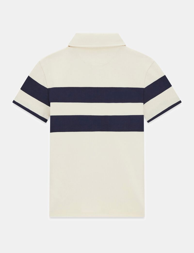 Striped polo