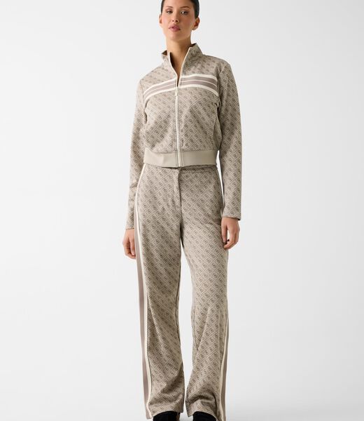 4G JACQUARD FULL ZIP SWEATSHIR