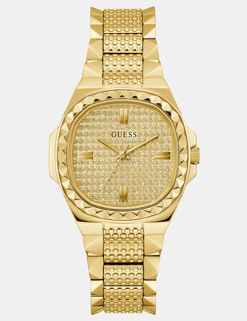 Analogue watch with stud detail