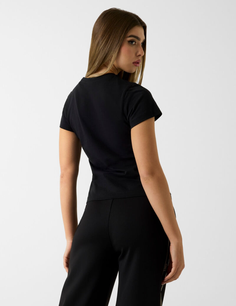 Embroidered logo T-shirt