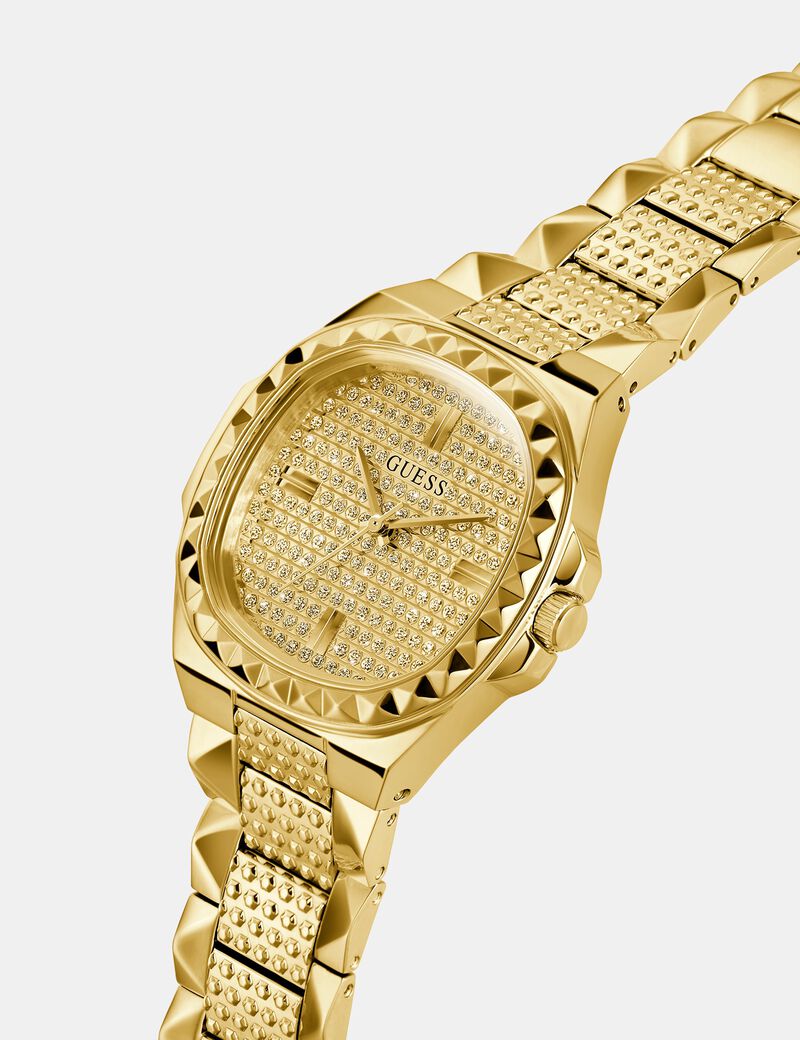 Analogue watch with stud detail