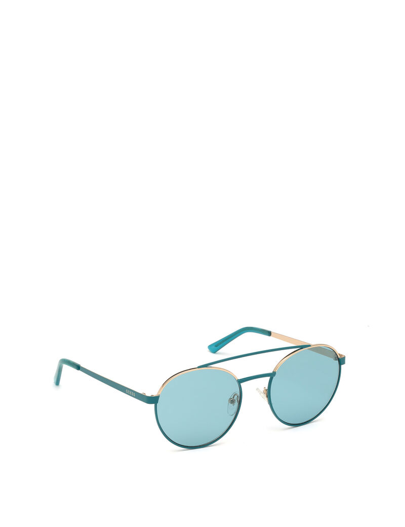 Round Aviator Sunglasses