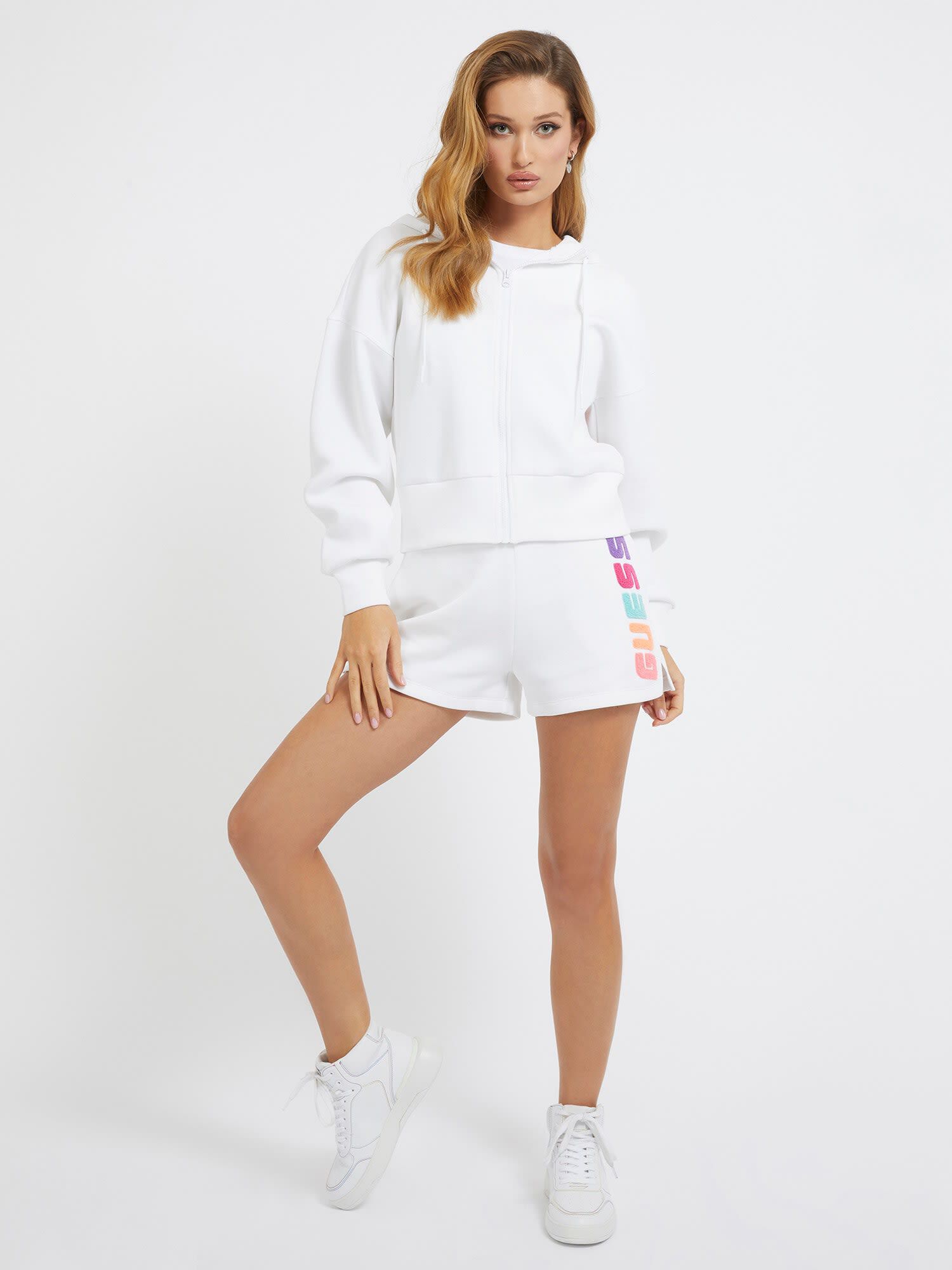 Guess cheap white shorts