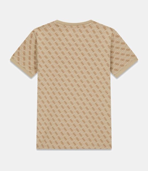 4G logo print stretch t-shirt