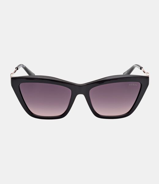 Cat-Eye Signature Plastic Sunglasses
