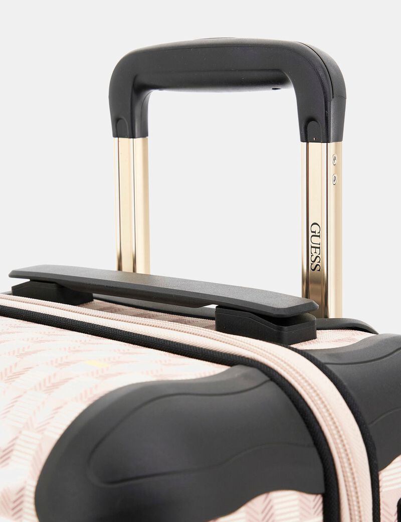 Wilder geometric-print small trolley