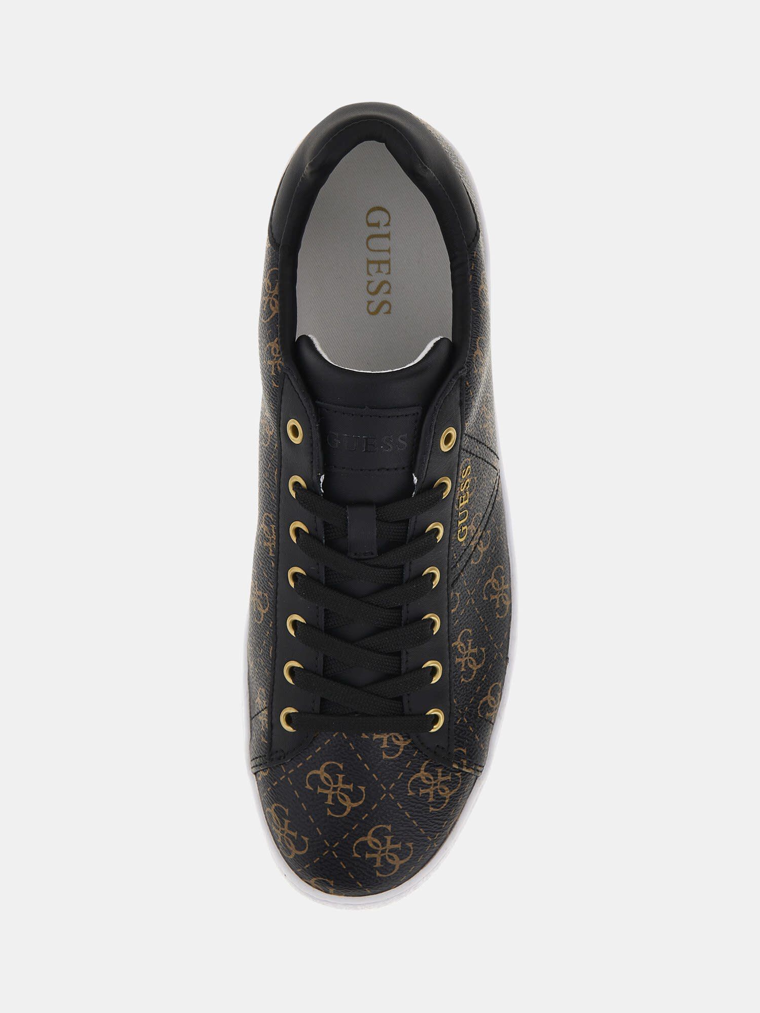 Guess black shoes clearance