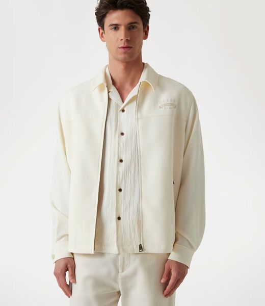 سترة من قماش مائل مطاطي