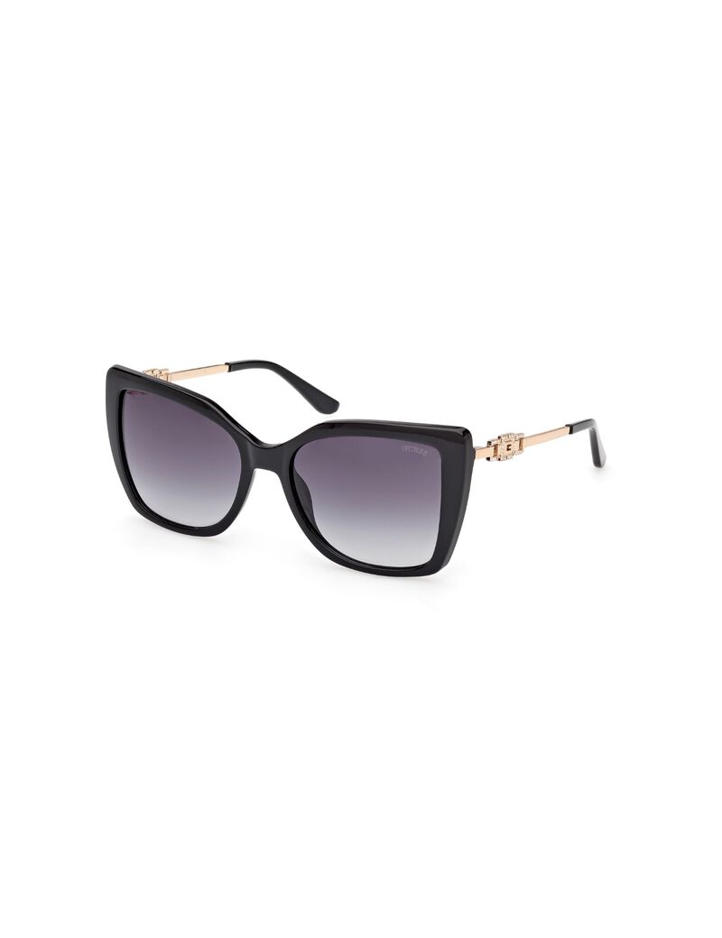 guess geometric sunglasses